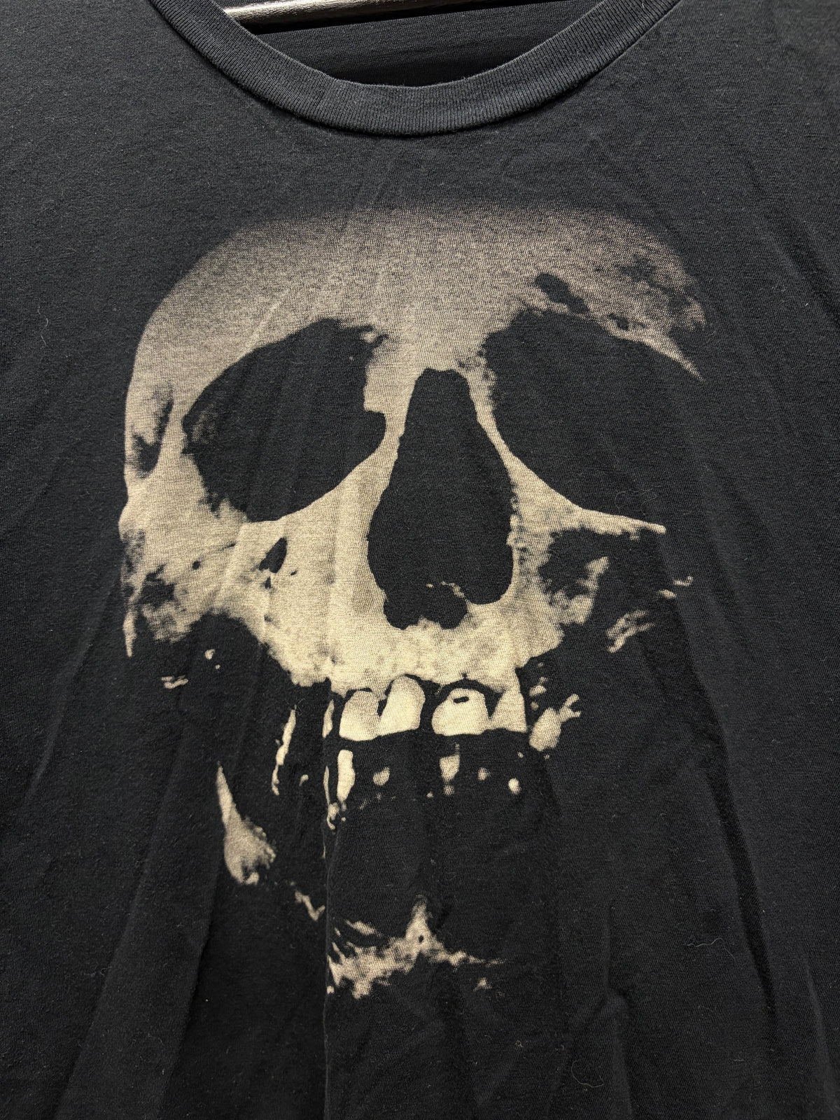 Hysteric Glamour ‘Strawberry Skull’ Faded Black Graphic T-Shirt