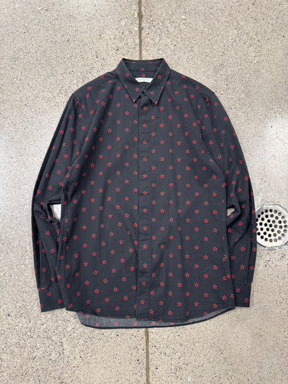 2010 Givenchy ‘Stars’ Monogram Button Down Shirt