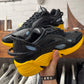SS2021 Raf Simons ‘Cyclone’ Black/Yellow Low Top Sneakers