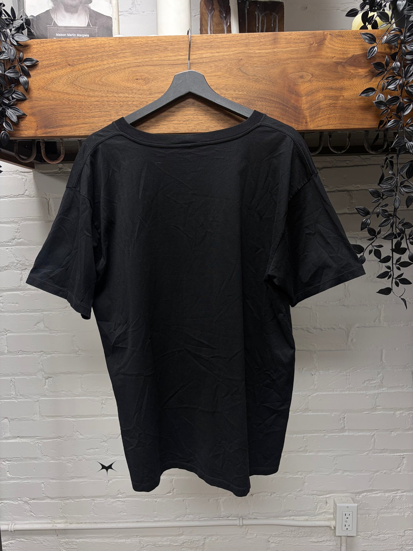 Celine by Hedi Slimane ‘Dalmation Puppies’ Black Graphic T-Shirt