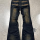 AW2023 Rick Owens ‘Luxor’ Mud Wash ‘Bolans’ Flared Denim