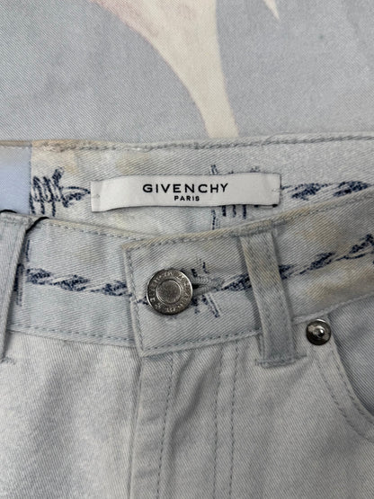 SS2016 Givenchy ‘Jesus in Thorns’ Carpenter Skinny Denim