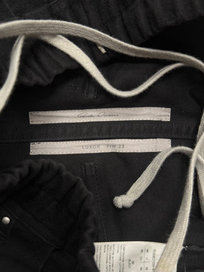 AW2023 Rick Owens ‘Luxor’ Heavyweight Cotton Cargo ‘Bela’ Pants