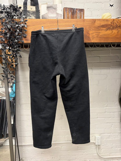 SS2019 Vetements ‘Wash Tag’ Black Drawstring Sweatpants