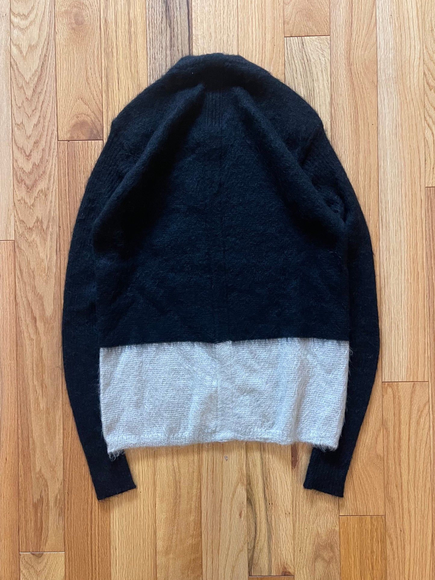 Autumn Winter 2015 Rick Owens ‘Mastadon’ Mohair Knit Sweater