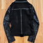 Autumn Winter 2012 Rick Owens ‘Mountain’ Lambskin Leather High Neck Jacket