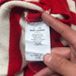 2015 Saint Laurent by Hedi Slimane Wool Red/White Striped Cardigan