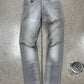 Dior Homme Washed Grey Skinny Jeans