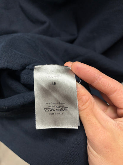 Dior Homme Cotton Zip-Up Hoodie with Silver Finished Hardware