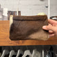 Chrome Hearts Pony-Hair Cowhide ‘Chng Purse’ Dagger Zip Pouch