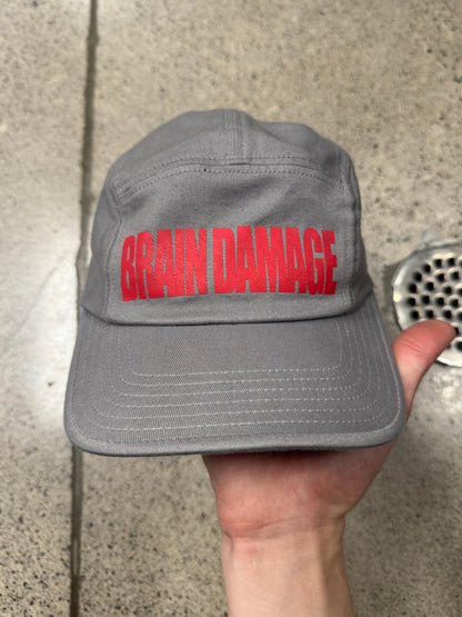 Undercover ‘Brain Damage’ 5 Panel Grey Strap-Back Camp Hat