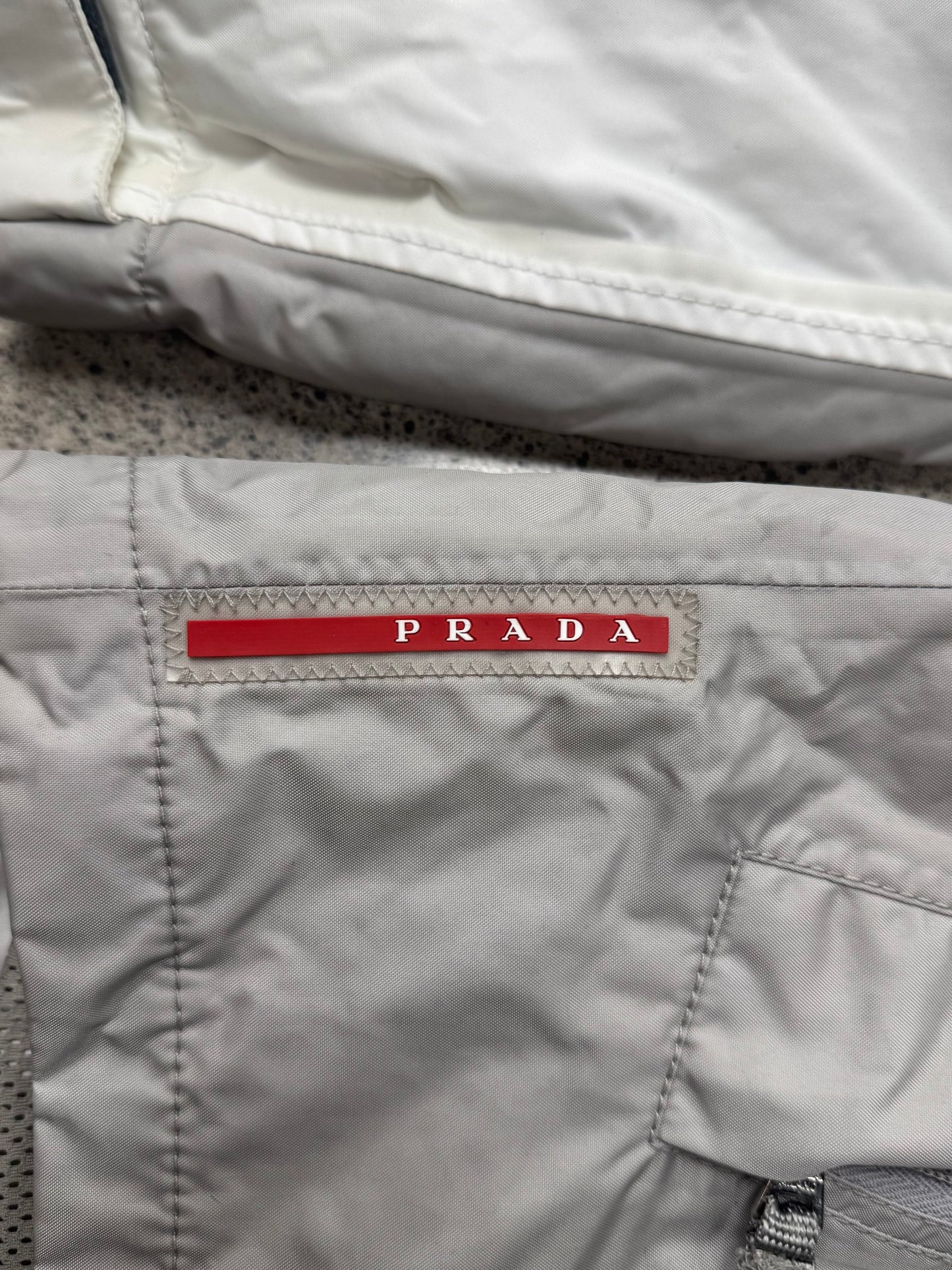 90s Vintage Prada Sport ‘Ski Team’ Waterproof Shell Jacket