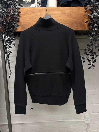 Yohji Yamamoto ‘Y’s’ Black ‘Waist Zip’ Sweatshirt