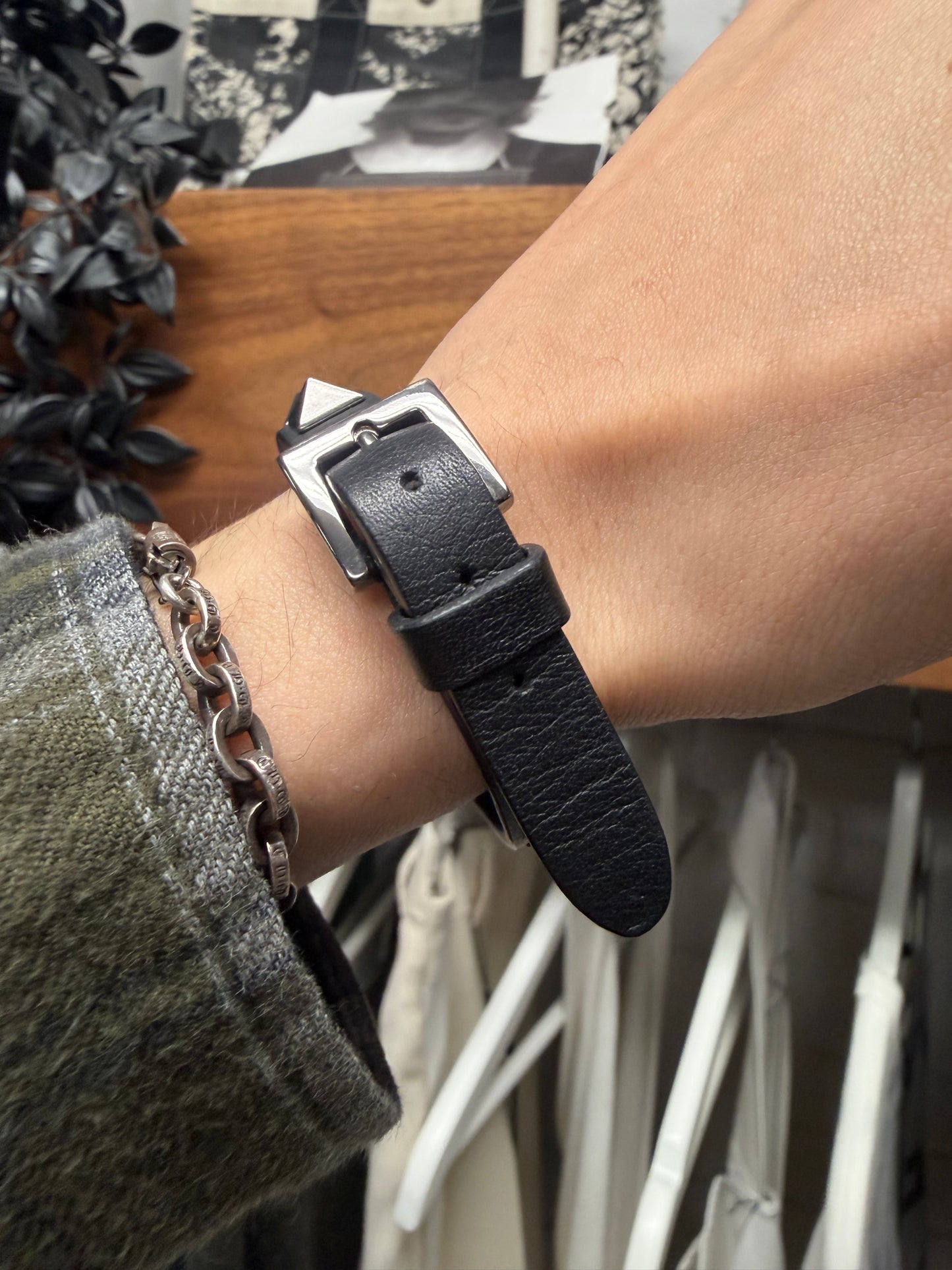 Valentino ‘Rockstar’ Studded Leather Bracelet
