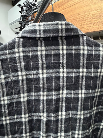 2018 Balenciaga Heavyweight Cotton Flannel