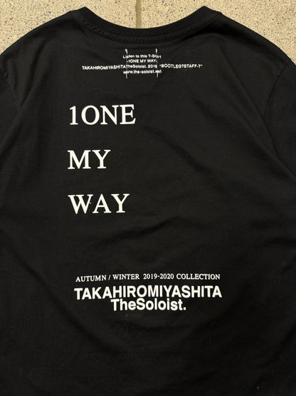 AW2019 Takahiromiyashita the Soloist ‘My Way’ Graphic T-Shirt