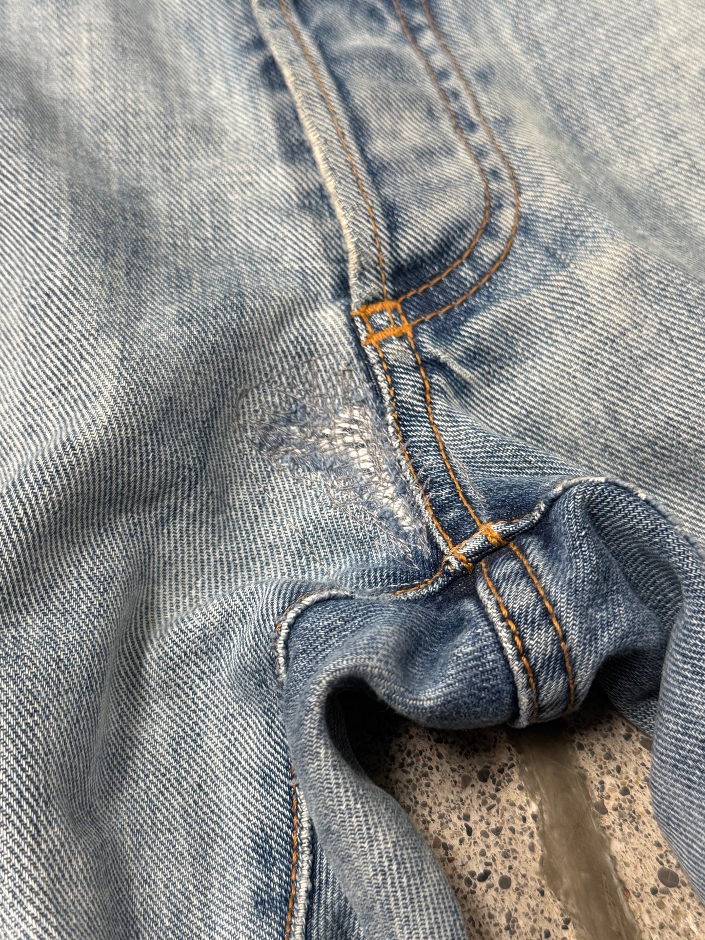 Dior Homme ‘Faded Light Wash Blue’ Skinny Denim