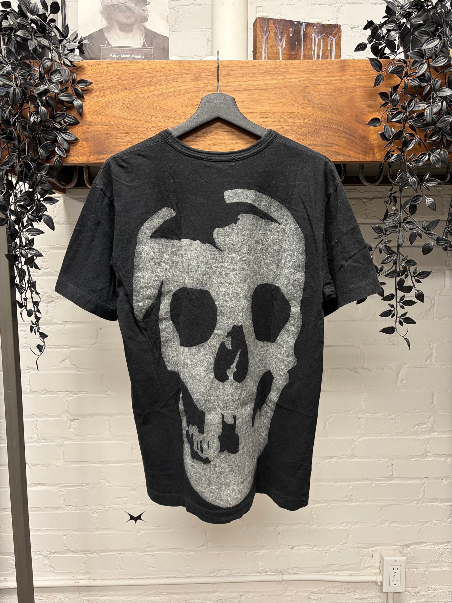 2010 Comme Des Garçons Homme ‘Black Skull’ Short Sleeve Shirt