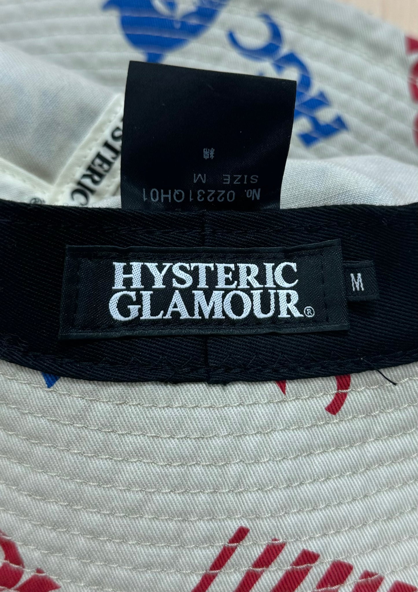 Hysteric Glamour Devil Logo Bucket Hat