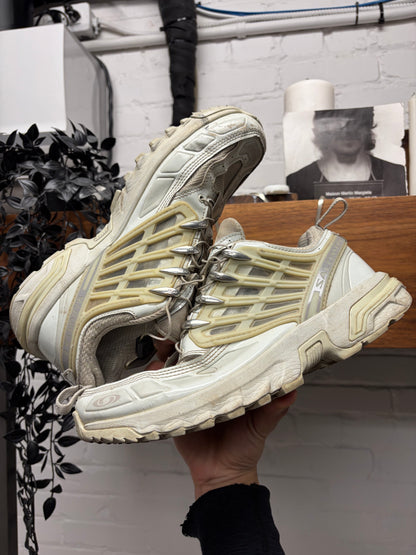 Maison Margiela x Salomon ‘ACS Pro’ White Low Top Sneakers