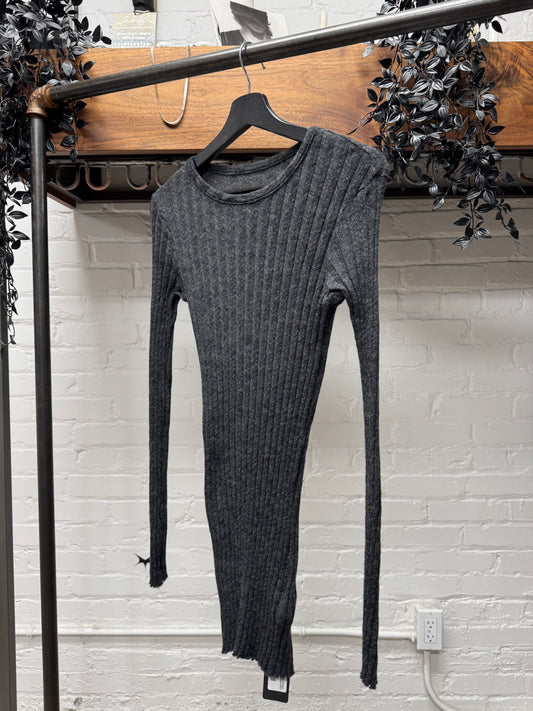 Yohji Yamamoto Y’s Ribbed Wool Stretch Long Sleeve