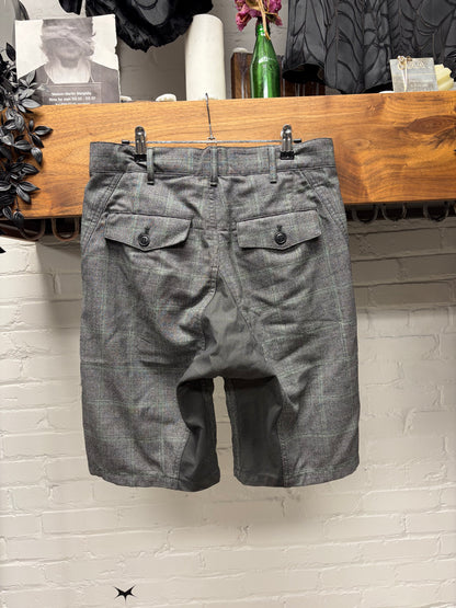2018 Junya Watanabe Man Tartan Plaid Cotton Shorts