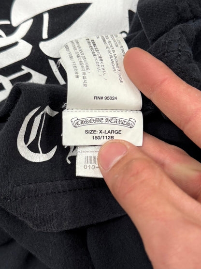 Chrome Hearts ‘Triple Cross’ Horseshoe Logo Long Sleeve Shirt