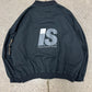 Vintage Issey Miyake ‘I.S. Sport’ Logo Black Bomber Jacket