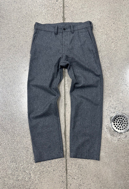 2000s Comme Des Garçons Homme Wool Bootcut Trousers
