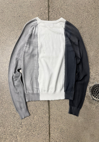 RAF by Raf Simons Tricolour Knit Sweater