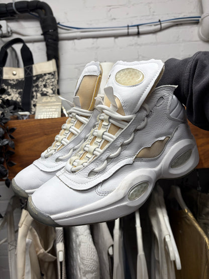 Maison Margiela x Reebok ‘Allen Iverson’ White Deconstructed Basketball Sneakers