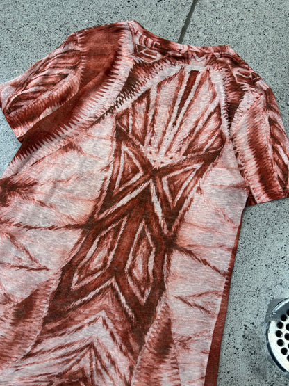 SS2012 Balmain by Christophe Decarnin Semi-Sheer Mesh T-Shirt
