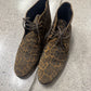 Saint Laurent Leopard Suede ‘Chukka’ Ankle Boots