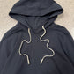 AW2021 Rick Owens ‘Gethsemane’ Black Pullover Hoodie