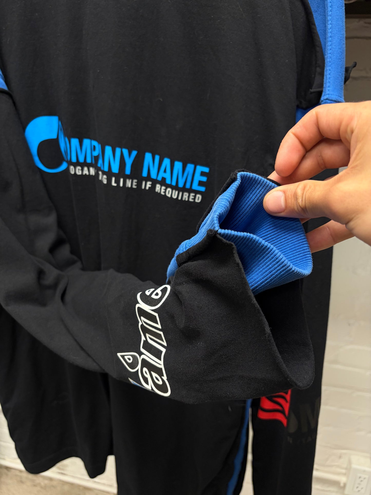 SS2019 Vetements ‘Company Name’ Reconstructed Sweatshirt