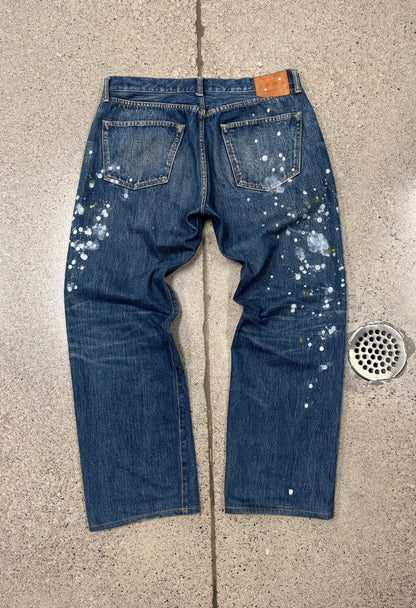 Yohji Yamamoto Y’s x Spotted Horse Japanese Selvedge Paint Splatter Denim