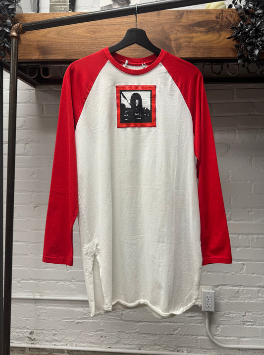 AW2017 Givenchy by Ricardo Tisci ‘Portrait’ Baseball Sleeve Shirt