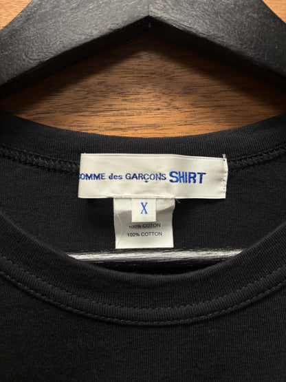 Comme Des Garçons Shirt Basic Black T-Shirt