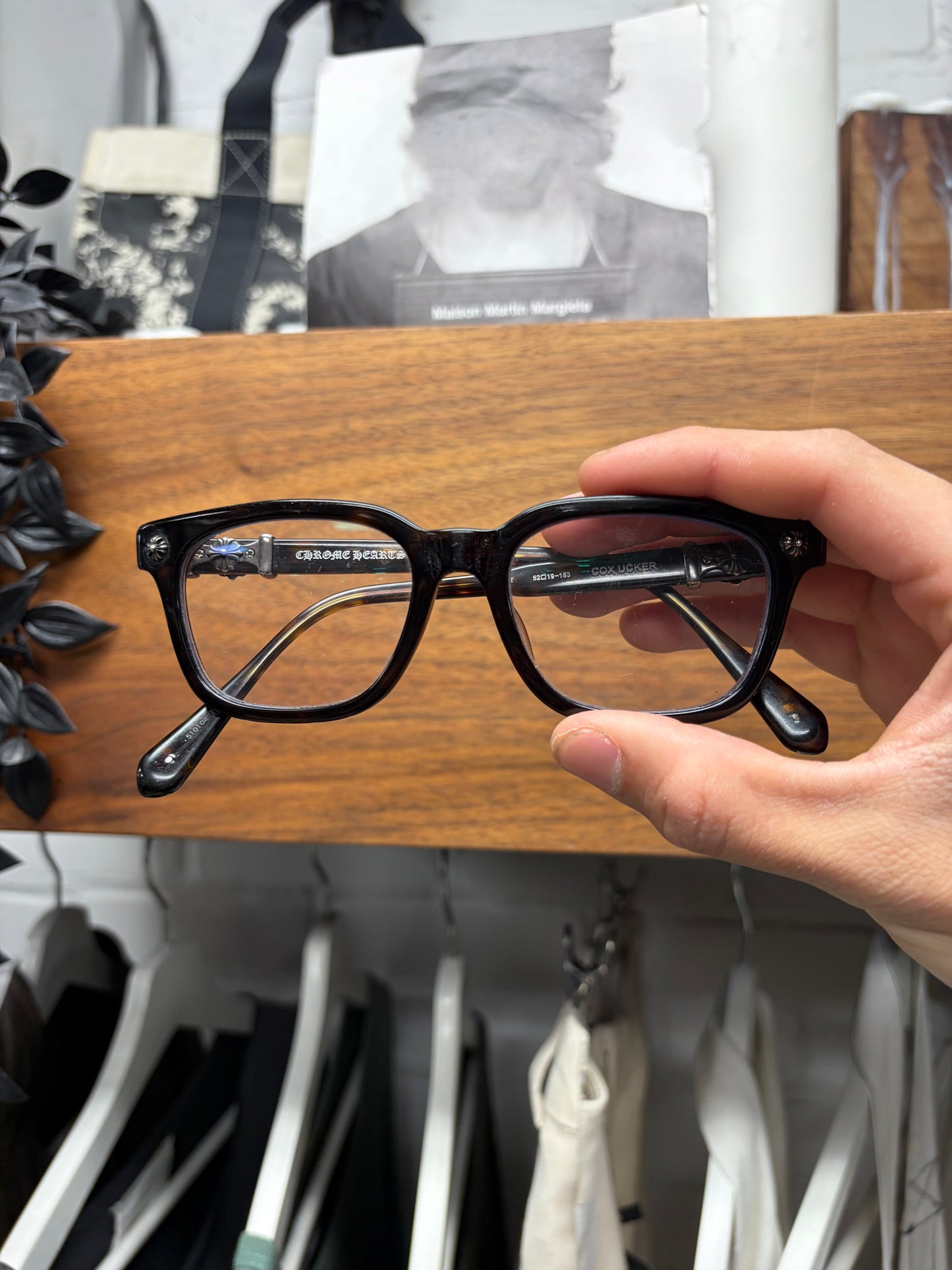 Chrome Hearts ‘Coxucker’ Tortoiseshell/925 Silver Glasses