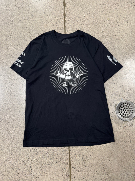Chrome Hearts ‘Foti’ Skull Black Graphic T-Shirt