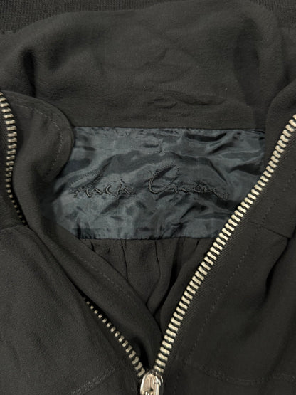 Rick Owens Olmar & Mirta Era ‘Sheer Back’ Zip Up High Neck Track Jacket