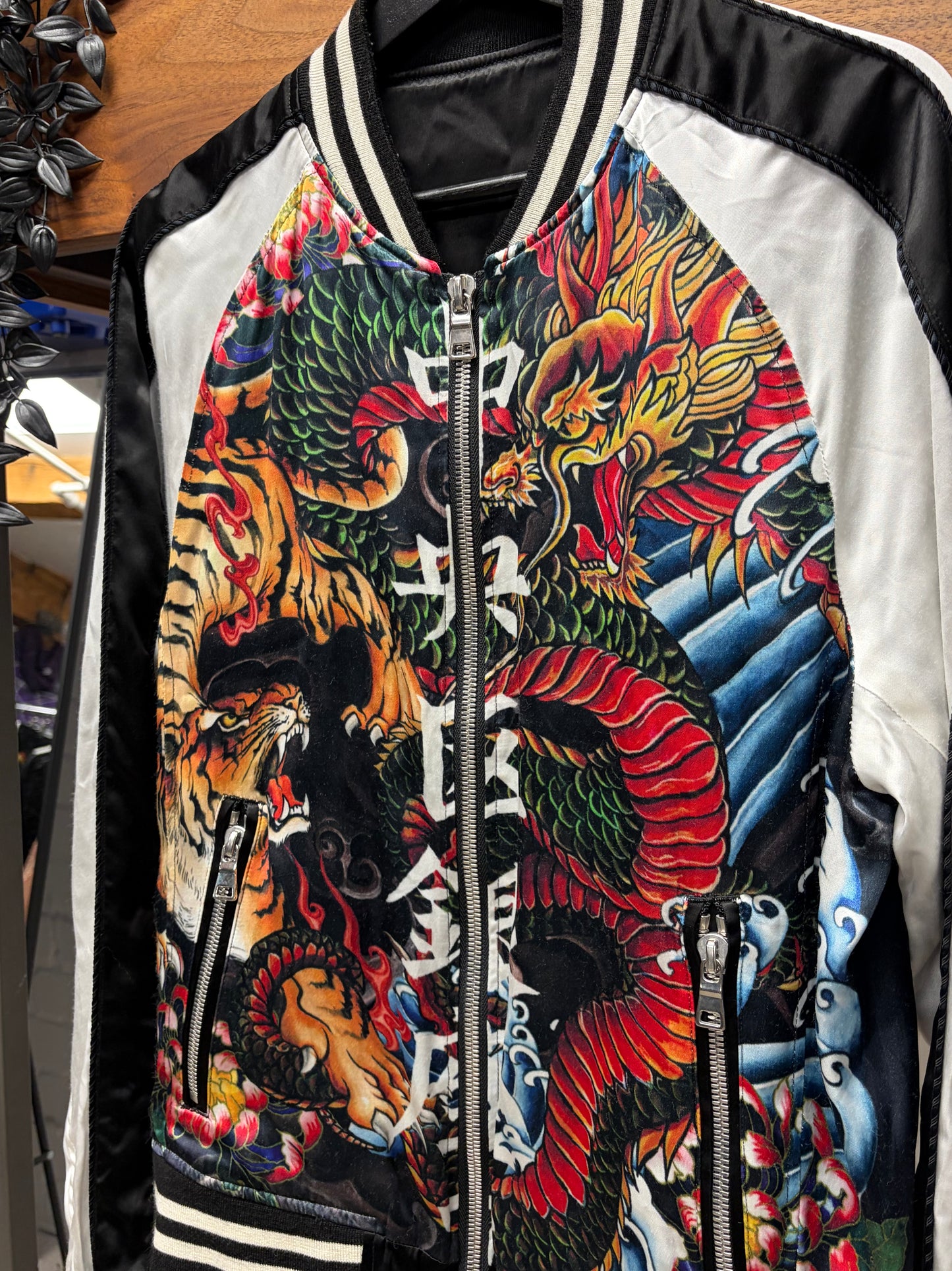 Balmain ‘Sukajan’ Traditional Japanese Silk Bomber Jacket