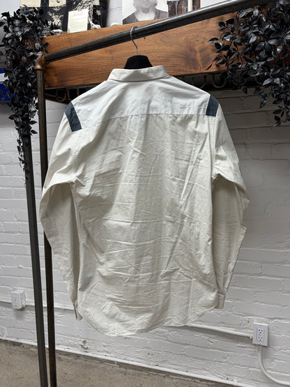 SS2014 Dior Homme by Kris Van Assche ‘Tape Seam’ Panelled Button Up Shirt