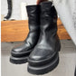 Valentino ‘Garavani’ Rockstud Leather  Chunky Boots