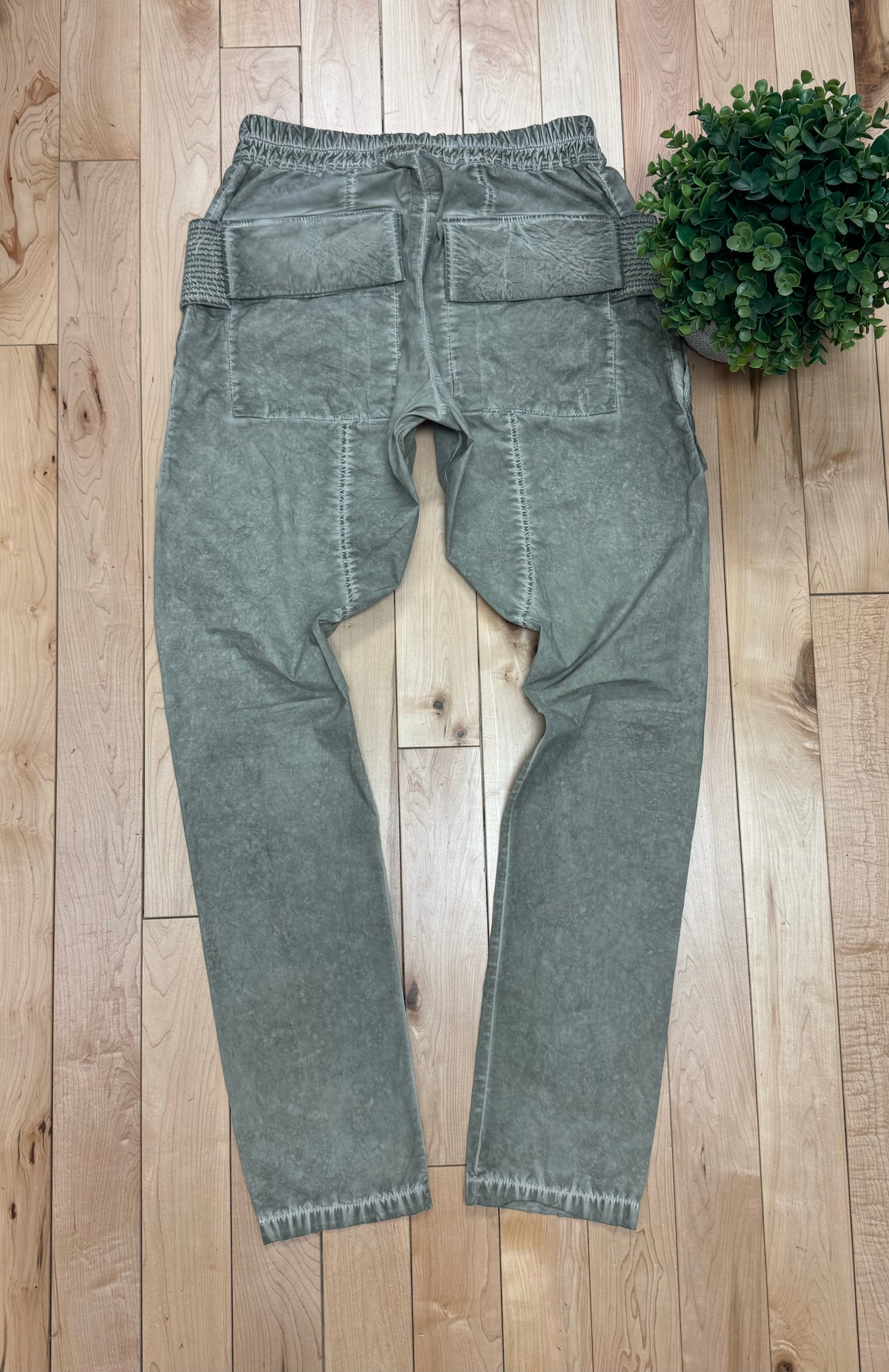 Rick Owens ‘Smoke Washed’ Grey Creatch Cargo Pants