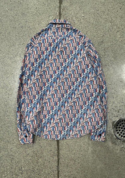 Hysteric Glamour ‘Stars and Stripes’ Button Down Shirt