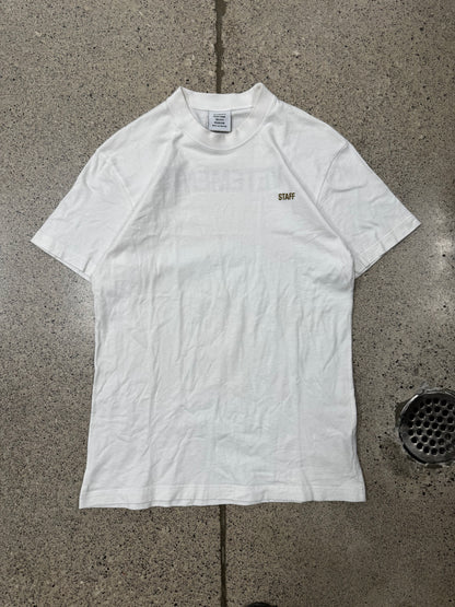 AW2018 Vetements ‘Staff’ Logo T-Shirt