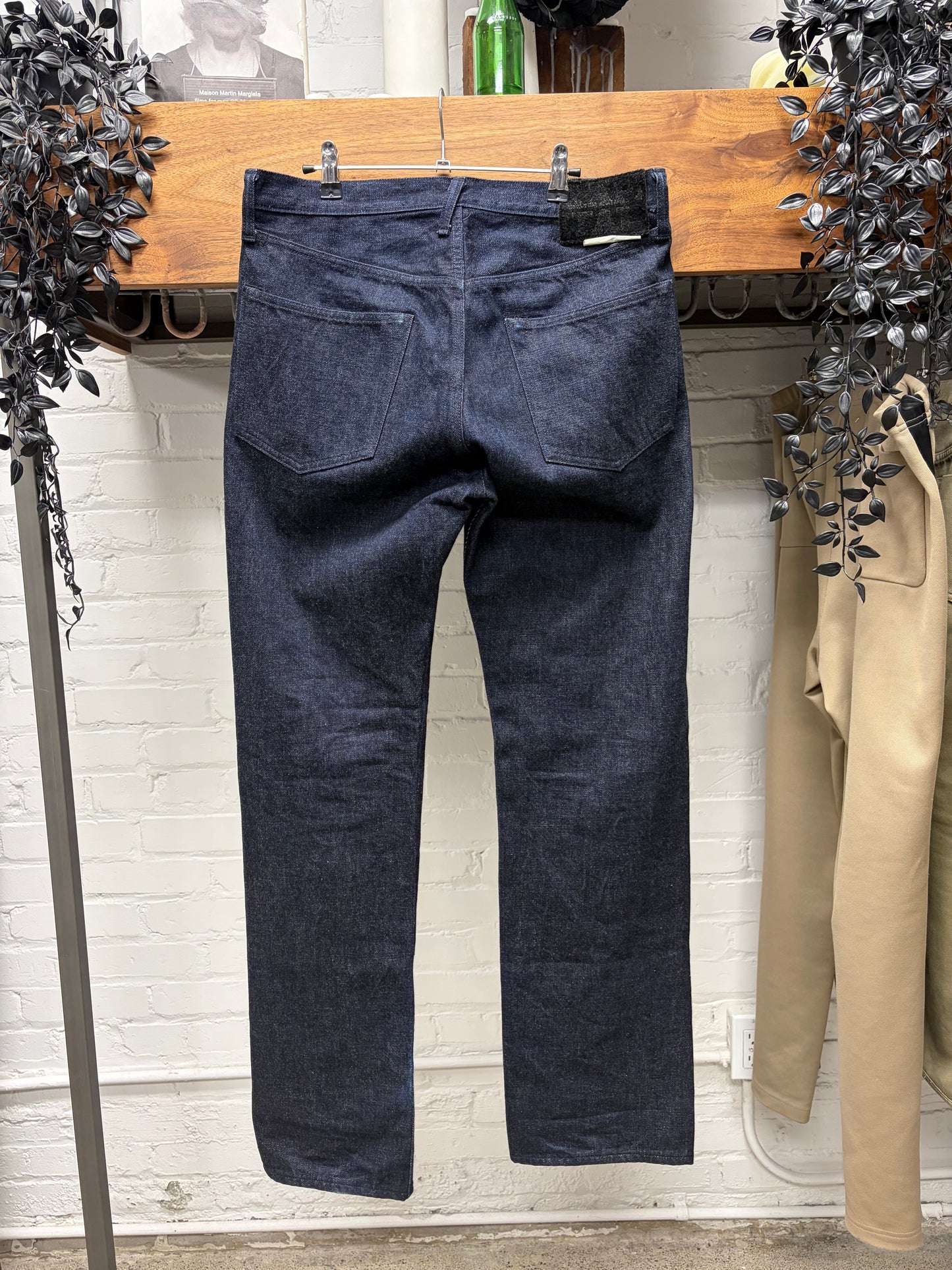 Kapital Dark Indigo Blue 14oz ‘5P TH’ Selvedge Bootcut Denim