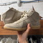 Maison Margiela ‘G.A.T.’ Light Brown Suede/Leather High Top Sneakers