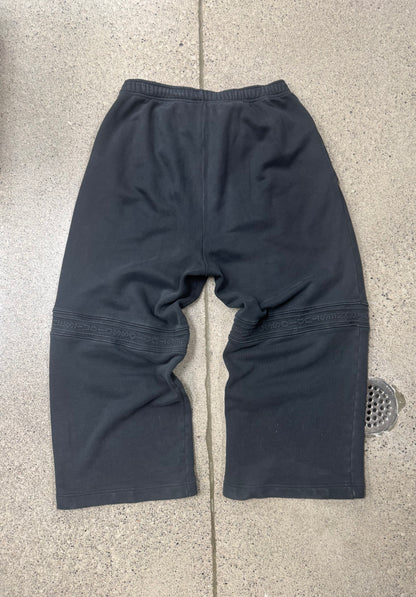 Acne Studios Wide Leg Grey Washed Sweatpants